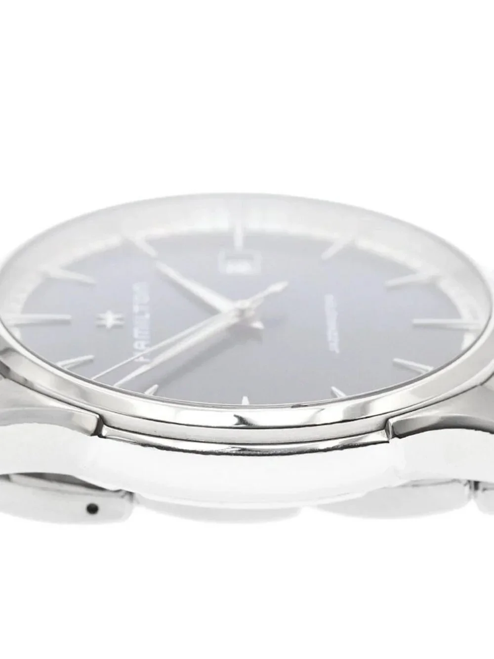 HAMILTON Jazz master H324510 Date Navy Dial Quartz Men's Watch_964908
